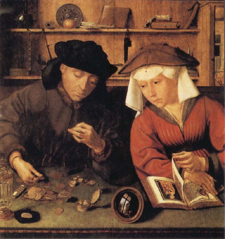 MASSYS, Quentin The Money-changer and his Wife oil painting image